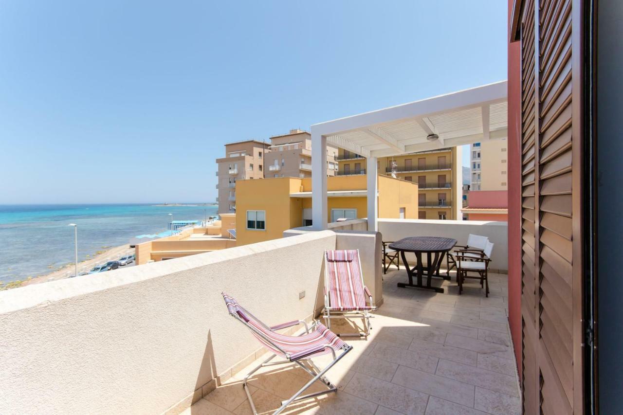 Terrazza Sul Mare Apartman Trapani Kültér fotó